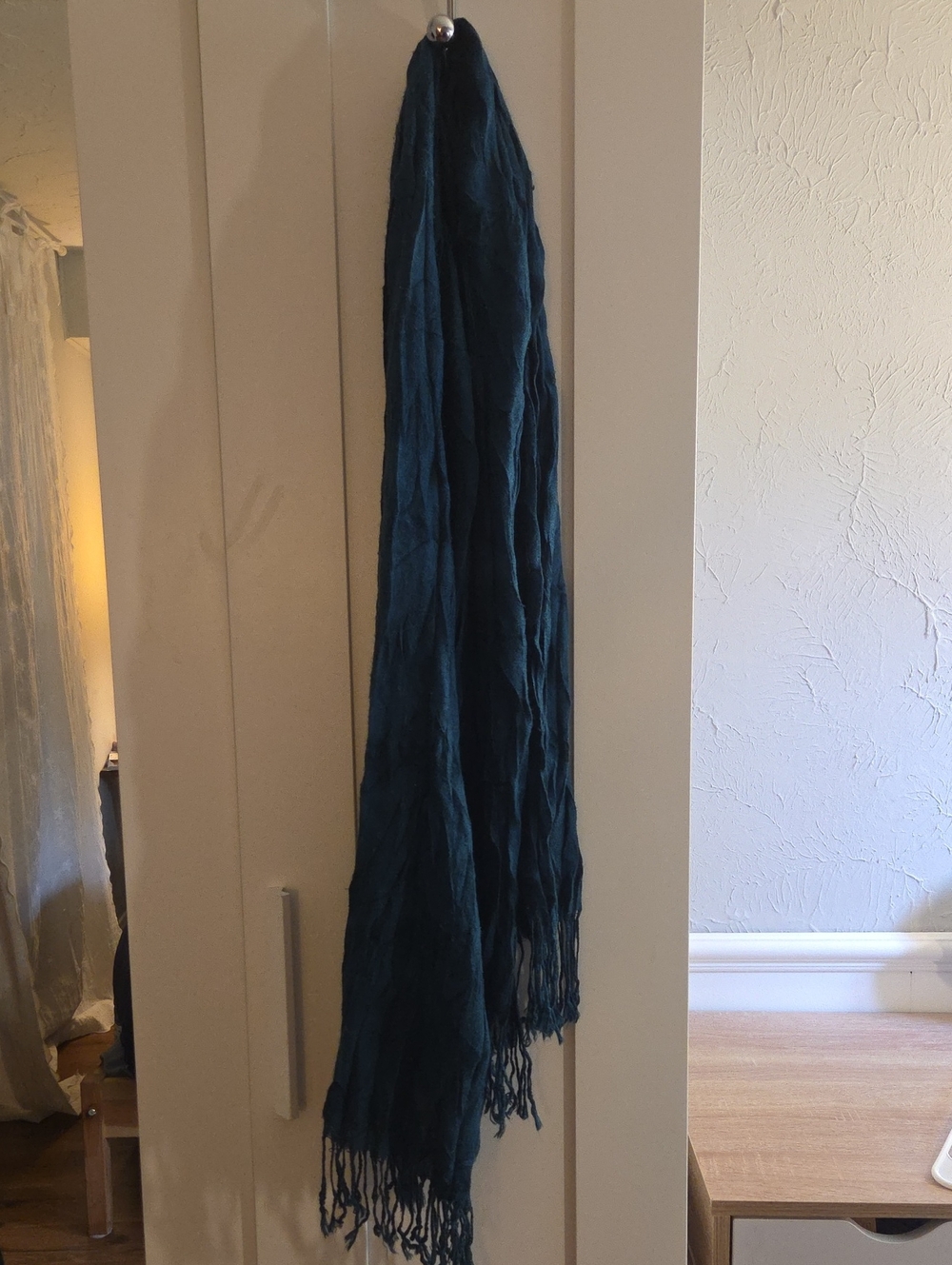 Turquoise scarf